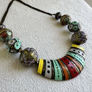 H&M Spring Color Statement Necklace